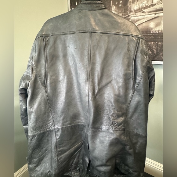 Good Preowned Condition Men's Marc New York by Andrew Marc Leather Jacket. - Picture 12 of 15